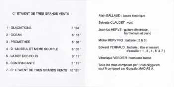 CD Shub Niggurath: C'étaient De Très Grands Vents