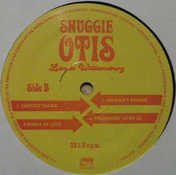 LP Shuggie Otis: Live In Williamsburg
