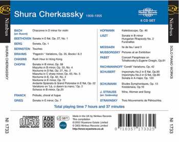 6CD/Doos Shura Cherkassky: 1909-1995