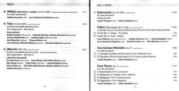 5CD/Doos Jean Sibelius: Chamber Music II