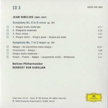 5CD/Doos/Blu-ray Herbert von Karajan: Karajan Sibelius: Complete Recordings On Deutsche Grammophon