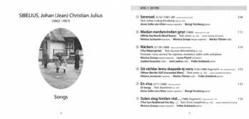 5CD/Doos Jean Sibelius: Songs