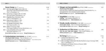 5CD/Doos Jean Sibelius: Songs