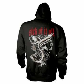 Merch Sick Of It All: Mikina S Kapucí Eagle S