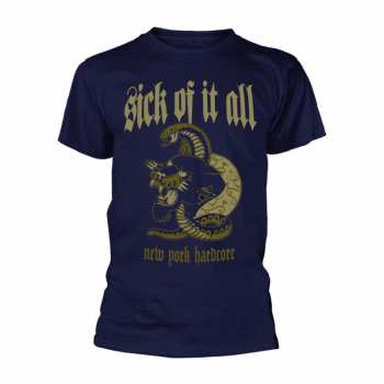 Merch Sick Of It All: T-shirt Panther (navy)