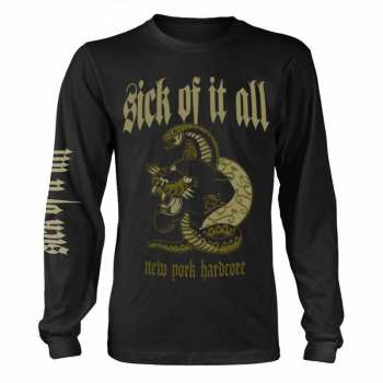 Merch Sick Of It All: T-shirt Met Lange Mouwen Panther