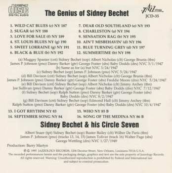 CD Sidney Bechet: The Genius Of Sidney Bechet. This Is Jazz Broadcasts + Bechet's Circle Seven