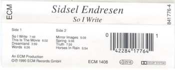 MC Sidsel Endresen: So I Write