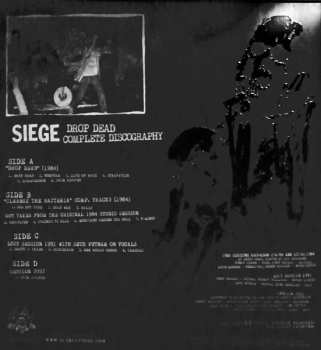 2LP Siege: Drop Dead - Complete Discography CLR | LTD
