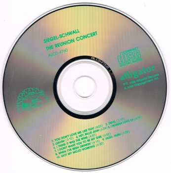 CD The Siegel-Schwall Band: The Reunion Concert