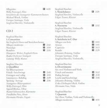 3CD Siegfried Barchet: Cellist And Composer