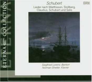 Album Franz Schubert: Lieder Nach Matthisson, Stollberg, Claudius, Schubart und Salis