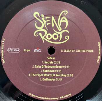LP Siena Root: A Dream Of Lasting Peace LTD