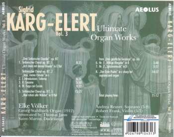 CD Sigfrid Karg-Elert: Ultimate Organ Works Vol. 3