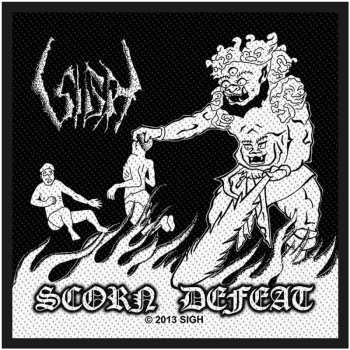 Merch Sigh: Sigh Standard Patch: Scorn Defeat
