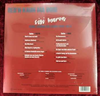 LP Sigi Maron: Red'n Kaun Ma Boid (Seine Schönsten Lieder 1976-2014) LTD
