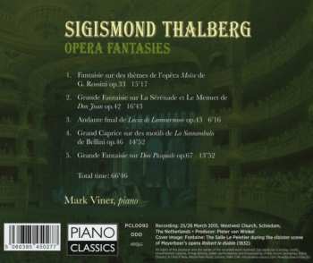 CD Sigismond Thalberg: Opera Fantasies