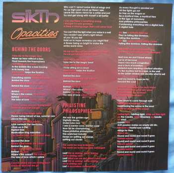 LP Sikth: Opacities