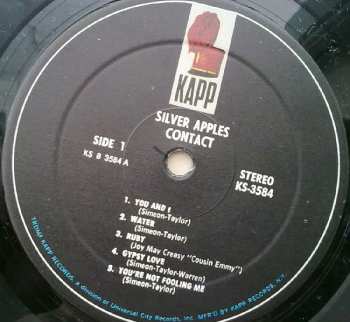 LP Silver Apples: Contact