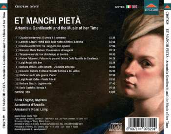 CD Accademia D'Arcadia: Et Manchi Pietà: Artemisia Gentileschi And The Music Of Her Time