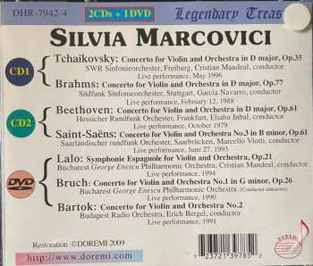 2CD/DVD/Doos Silvia Marcovici: Violin Concertos. Vol.1