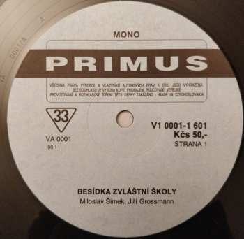 LP Šimek & Grossmann: Besídka Zvláštní Školy