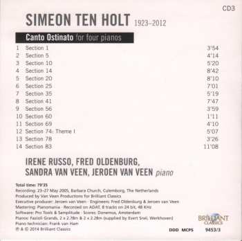 12CD/Doos Simeon ten Holt: Canto Ostinato XL