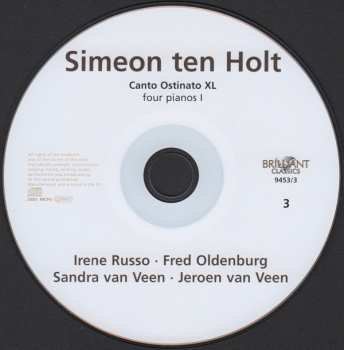 12CD/Doos Simeon ten Holt: Canto Ostinato XL
