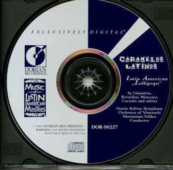 CD Simón Bolívar Symphony Orchestra Of Venezuela: Caramelos Latinos (Latin American "Lollipops")