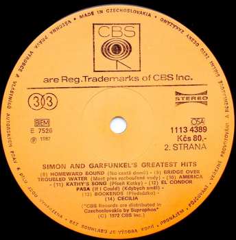 LP Simon & Garfunkel: Simon And Garfunkel's Greatest Hits