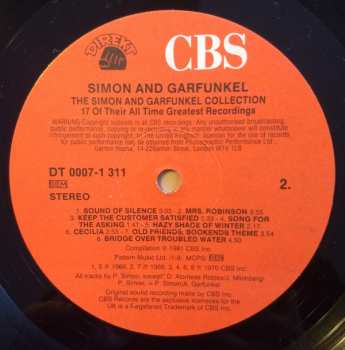 LP Simon & Garfunkel: The Simon And Garfunkel Collection
