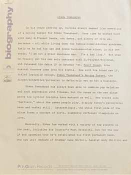 LP Simon Townshend's Moving Target: Simon Townshend's Moving Target