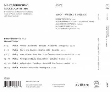 CD Simon Trpčeski: Simon Trpčeski & Friends: Македонисимо = Makedonissimo DIGI