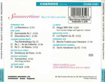 CD John Anderson: Summertime (Music For Oboe And Guitar)
