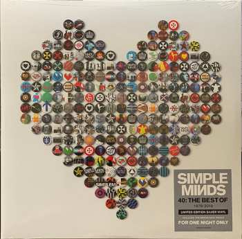 2LP Simple Minds: 40: The Best Of 1979-2019 CLR | LTD