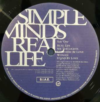LP Simple Minds: Real Life