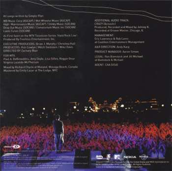 CD Simple Plan: MTV Hard Rock Live