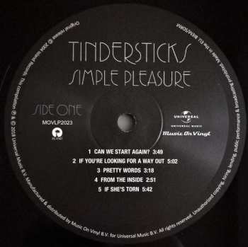 2LP Tindersticks: Simple Pleasure LTD