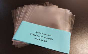 Audiotechnica Simply Analog - 7" SINGLE PP SLEEVES