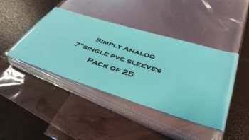 Audiotechnica Simply Analog - 7" Single Pvc Sleeves
