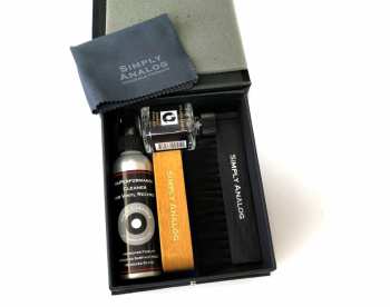 Audiotechnica Simply Analog - Vinyl Record Cleaning Box Set Wood