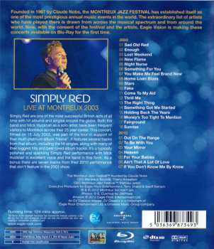 Blu-ray Simply Red: Live At Montreux 2003
