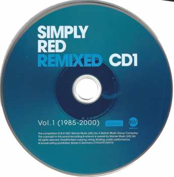 2CD Simply Red: Remixed Vol. 1 (1985–2000)