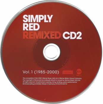 2CD Simply Red: Remixed Vol. 1 (1985–2000)