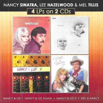 Album Sinatra,nancy / Hazelwood,lee / Tillis,mel: 4 Lps On 2 Cds