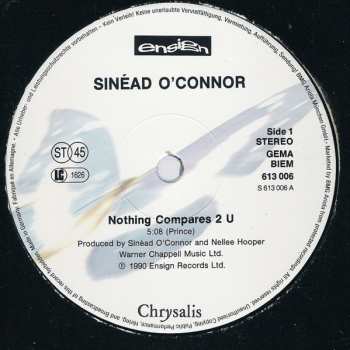 LP Sinéad O'Connor: Nothing Compares 2 U