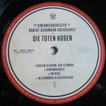 3LP/DVD Die Toten Hosen: "Entartete Musik" : Willkommen in Deutschland - Ein Gedenkkonzert