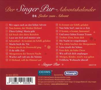 CD Singer Pur: Der Singer Pur-Adventskalender (24 Lieder Zum Advent)