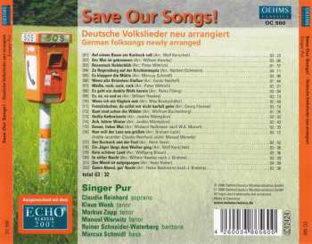 CD Singer Pur: SOS  ‎– Save Our Songs!