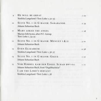 CD Sinikka Langeland: Maria's Song